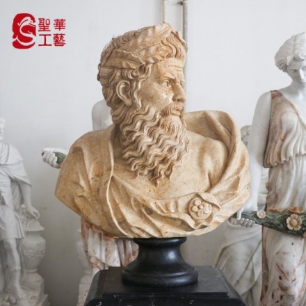 LBU - 007, MARBLE BUST