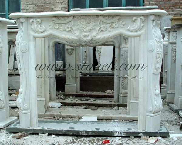 MARBLE FIREPLACE
