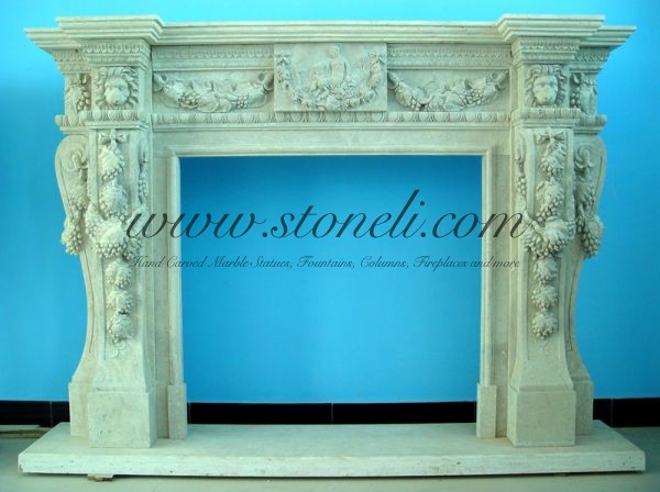 MARBLE FIREPLACE