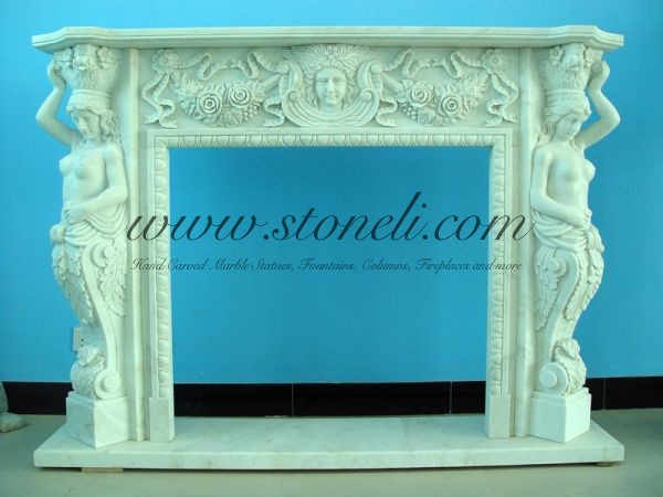MARBLE FIREPLACE