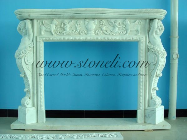MARBLE FIREPLACE