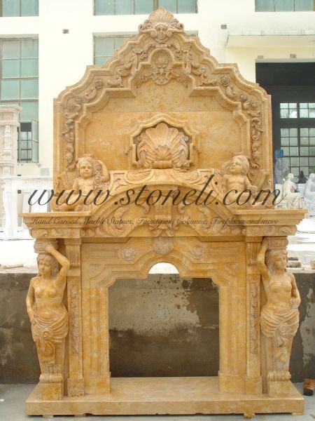 MARBLE FIREPLACE