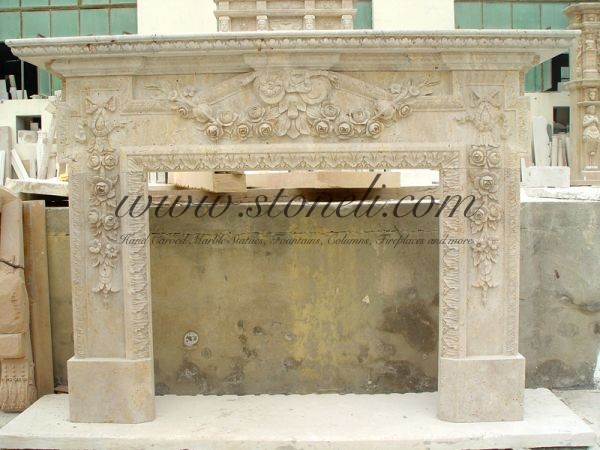 MARBLE FIREPLACE