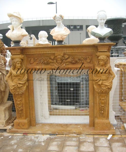 MARBLE FIREPLACE