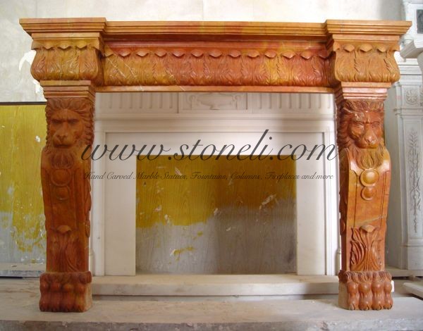 MARBLE FIREPLACE