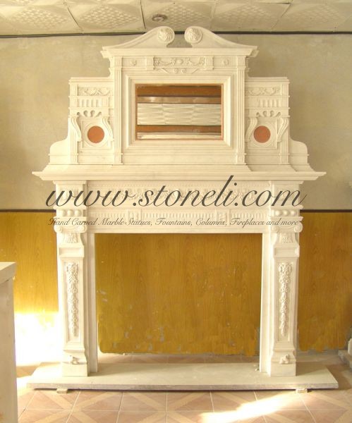MARBLE FIREPLACE