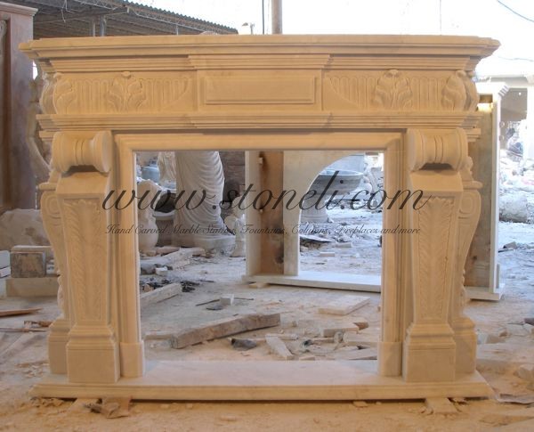 MARBLE FIREPLACE