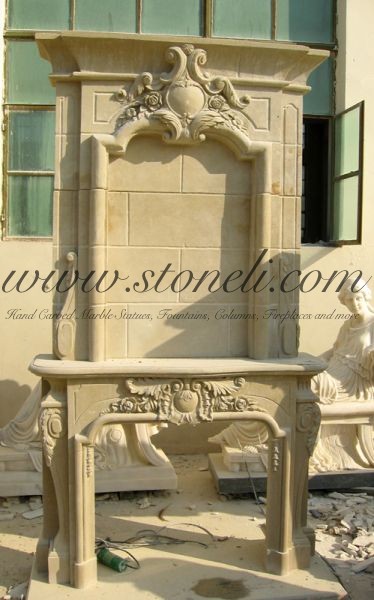 MARBLE FIREPLACE