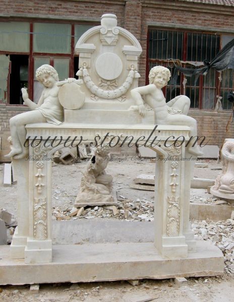 MARBLE FIREPLACE