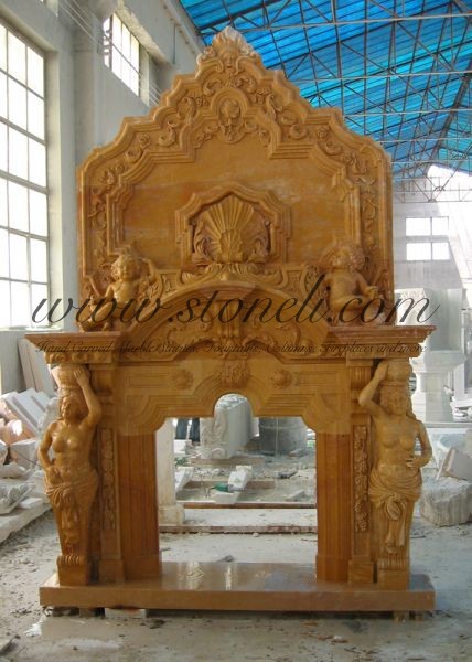 MARBLE FIREPLACE