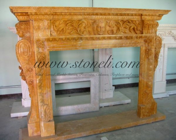 MARBLE FIREPLACE