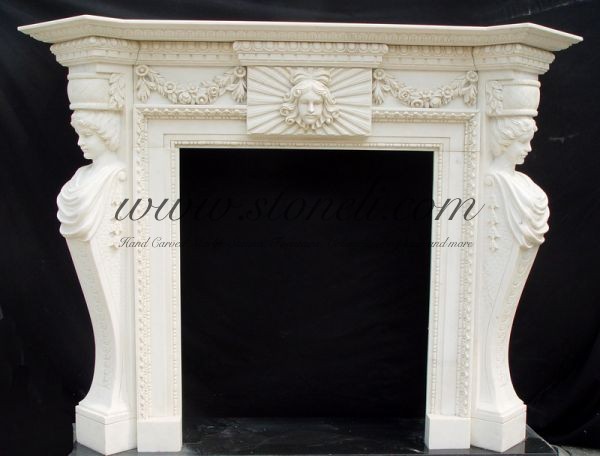 MARBLE FIREPLACE