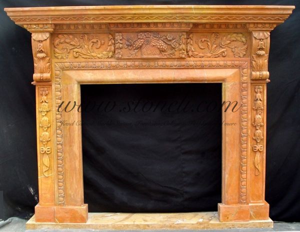 MARBLE FIREPLACE