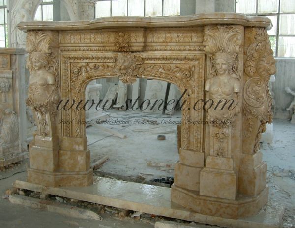 MARBLE FIREPLACE