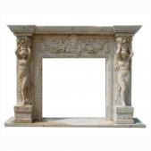 LFI - 007, MARBLE FIREPLACE