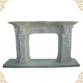 MARBLE FIREPLACE, LFI - 036