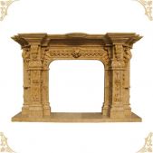 MARBLE FIREPLACE, LFI - 036