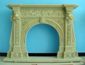 MARBLE FIREPLACE, LFI - 036