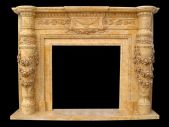 MARBLE FIREPLACE, LFI - 050