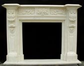 MARBLE FIREPLACE, LFI - 050