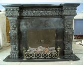 MARBLE FIREPLACE, LFI -061