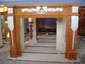 MARBLE FIREPLACE, LFI -061