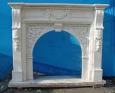 MARBLE FIREPLACE, LFI -061