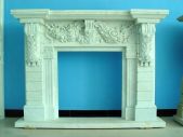 MARBLE FIREPLACE, LFI - 078