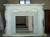 MARBLE FIREPLACE, LFI - 078