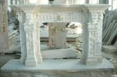 MARBLE FIREPLACE, LFI - 102