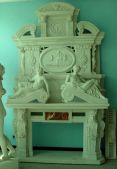 MARBLE FIREPLACE, LFI - 102