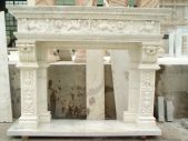 MARBLE FIREPLACE, LFI - 108