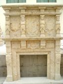 LFI - 200, MARBLE FIREPLACE