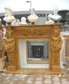 LFI - 201, MARBLE FIREPLACE