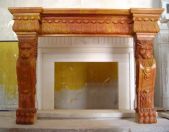 MARBLE FIREPLACE, LFI - 208