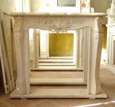 LFI - 208, MARBLE FIREPLACE