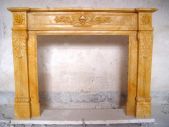 MARBLE FIREPLACE, LFI - 210