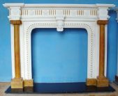 MARBLE FIREPLACE, LFI - 222