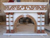 MARBLE FIREPLACE, LFI - 222