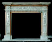 MARBLE FIREPLACE, LFI - 287