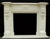 MARBLE FIREPLACE, LFI - 287