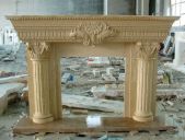 MARBLE FIREPLACE, LFI - 302