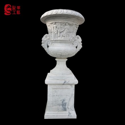 LFP - 011, MARBLE FLOWERPOT