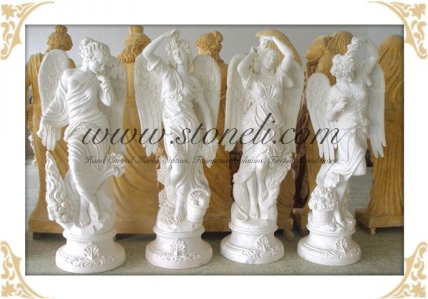 MARBLE FOUR SEASONS STATUE