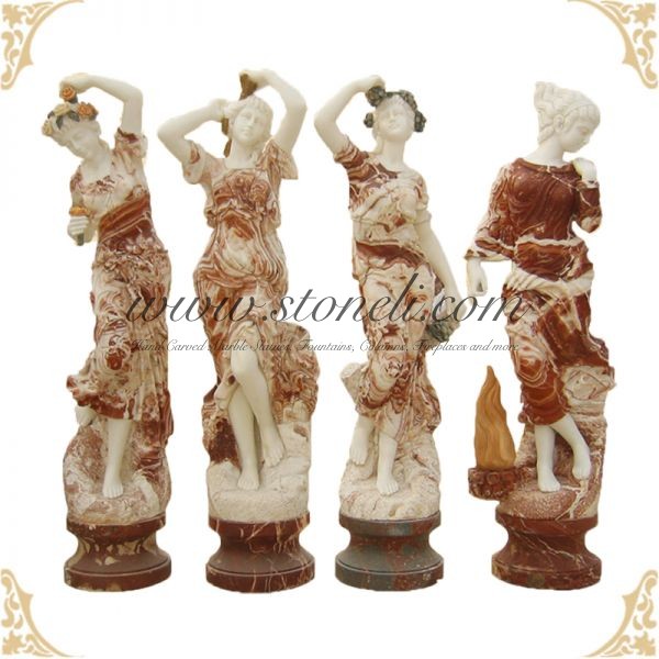 MARBLE FOUR SEASONS STATUE