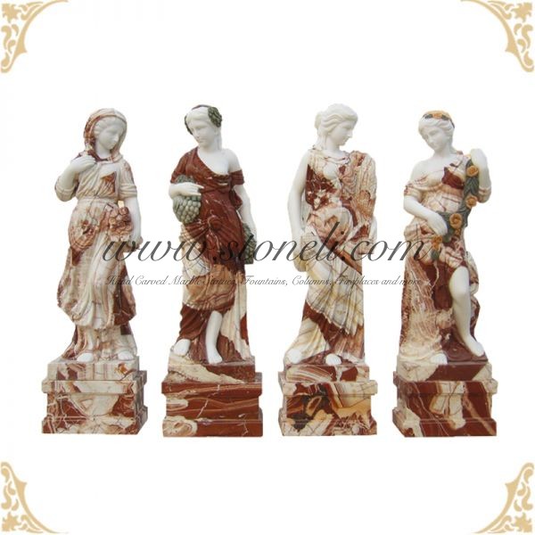 MARBLE FOUR SEASONS STATUE