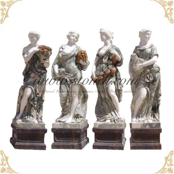 MARBLE FOUR SEASONS STATUE