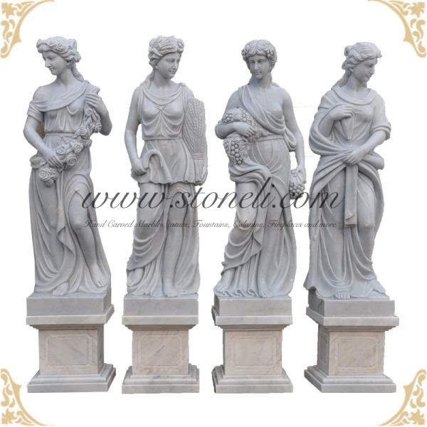 MARBLE FOUR SEASONS STATUE