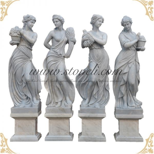 MARBLE FOUR SEASONS STATUE