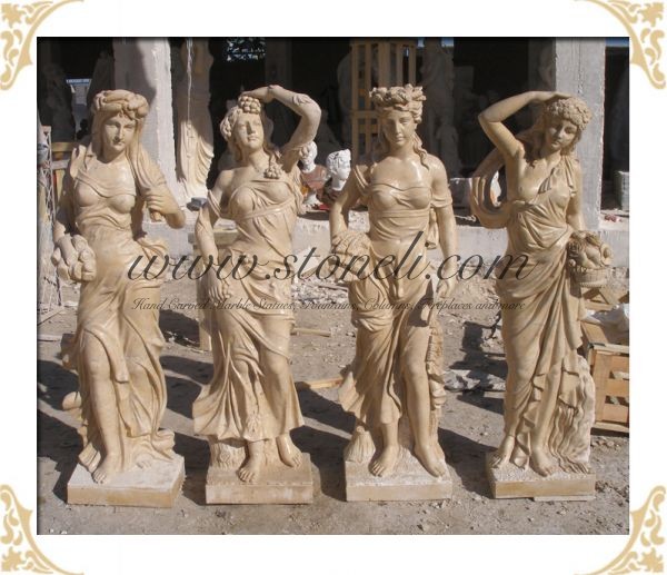 MARBLE FOURSEASONS STATUE